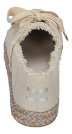 TOMS Damen Espadrilles CAROLINA LACE UP 10021851 white onyx