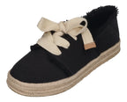 TOMS Damen Espadrilles - CAROLINA LACE UP 10021856 - black beachside