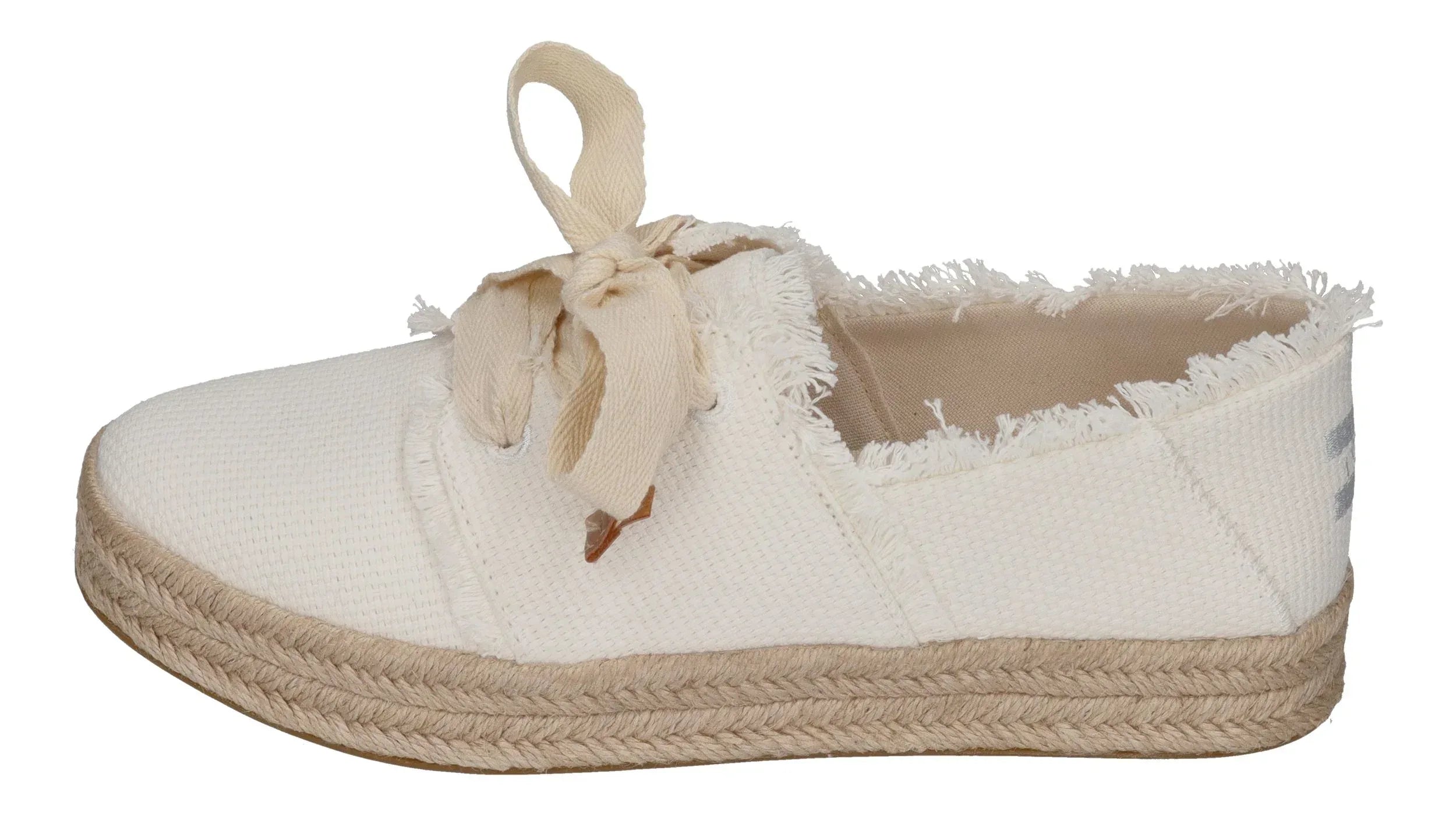 TOMS Damen Espadrilles CAROLINA LACE UP 10021879 white beachside