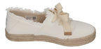 TOMS Damen Espadrilles CAROLINA LACE UP 10021879 white beachside