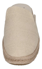 TOMS Damen Espadrilles SANTIAGO MULE 10021862 - natural undyed metallic