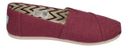 TOMS Damenschuhe - ALPARGATA 10017715 - dark plum heritage