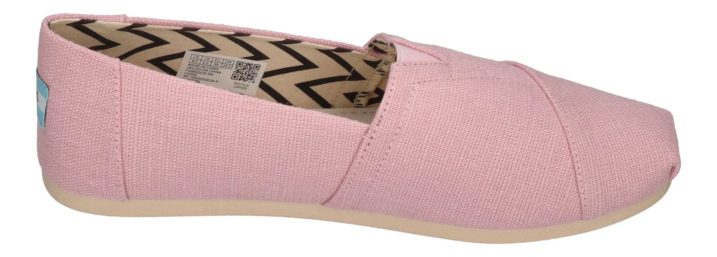 TOMS Damenschuhe - ALPARGATA 10017736 - chalky pink heritage