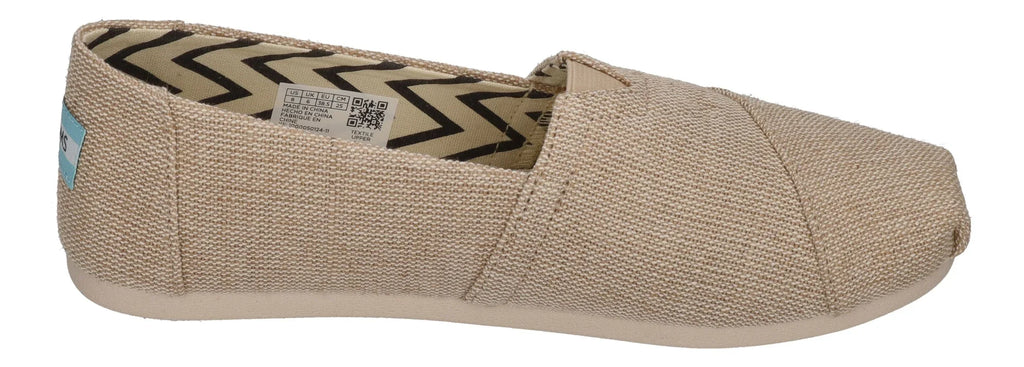 TOMS Damen Espadrilles ALPARGATA 10018279 natural undyed heritage