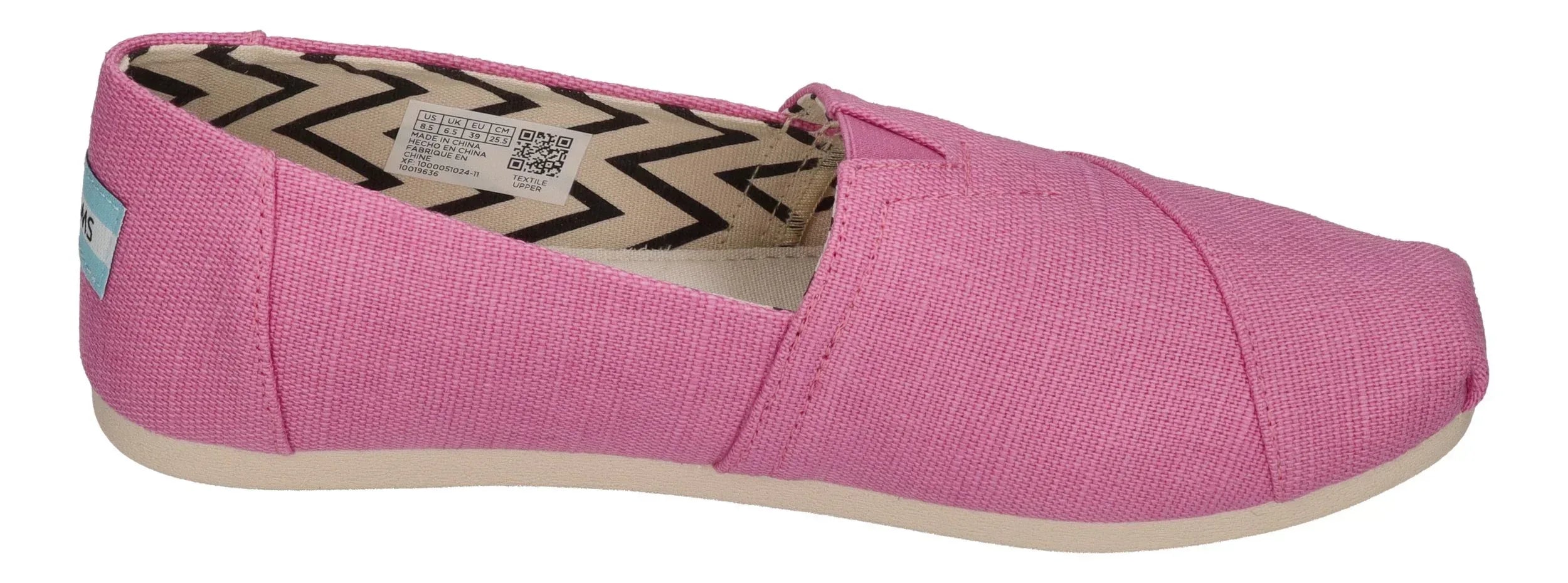 TOMS Damenschuhe - ALPARGATA 10019636 - pink heritage