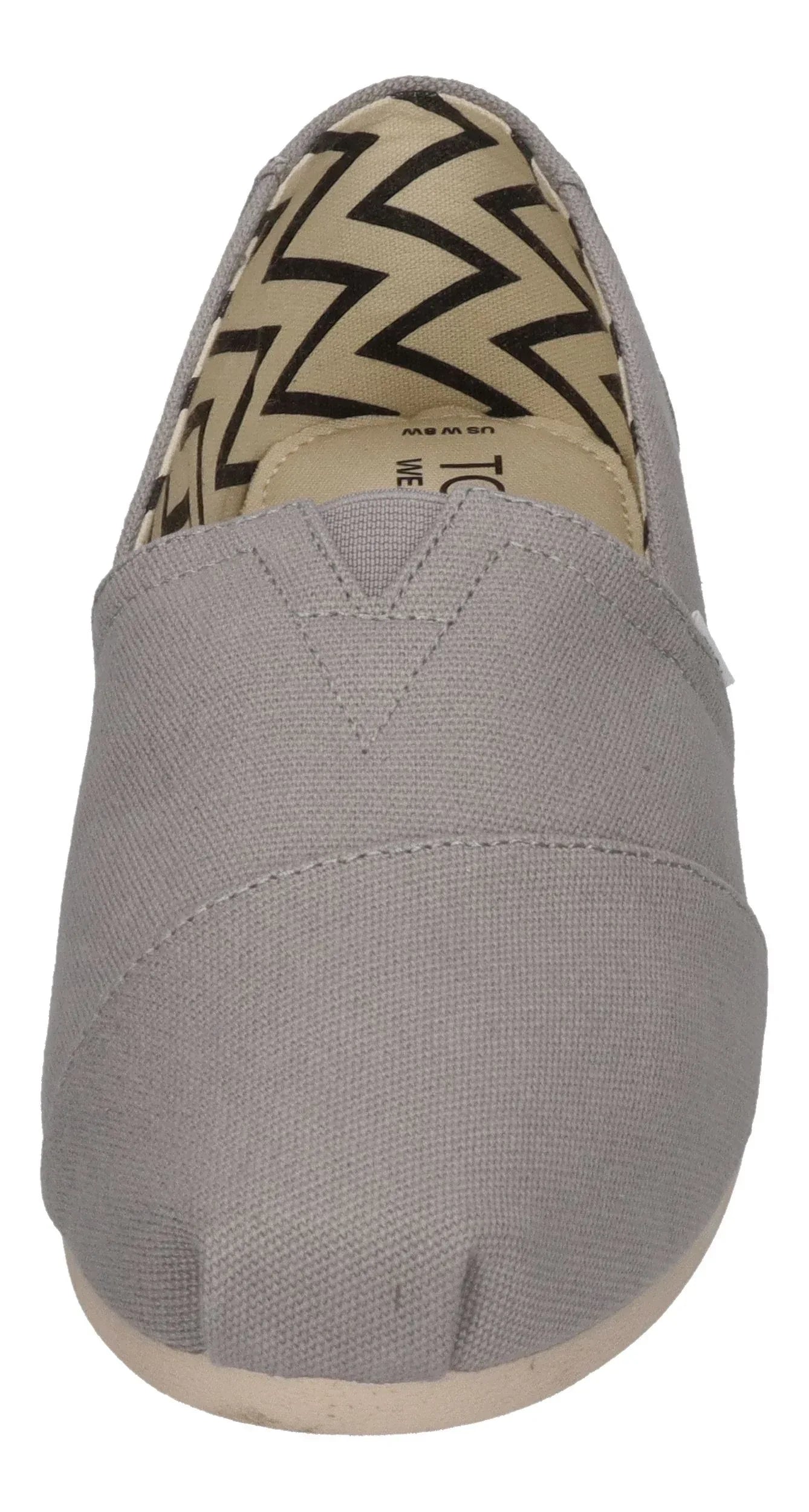 TOMS Damenschuhe - ALPARGATA 10020793 WIDE - drizzle grey