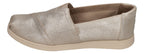 TOMS Damen Espadrilles ALPARGATA PLUS 10021548 champagne metallic