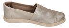 TOMS Damen Espadrilles ALPARGATA PLUS 10021548 champagne metallic