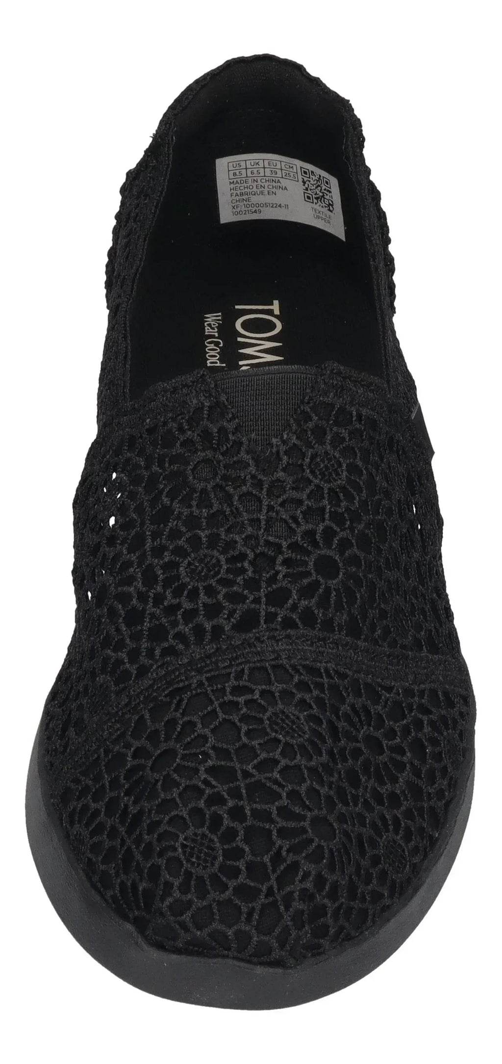 TOMS Damen Espadrilles ALPARGATA PLUS 10021549 black moroccan