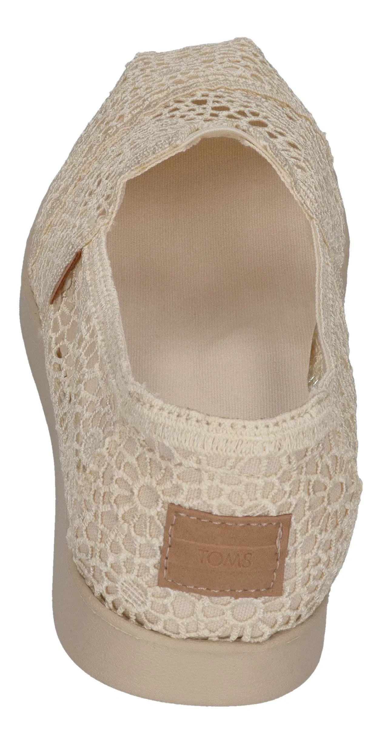 TOMS Damen Espadrilles ALPARGATA PLUS 10021570 natural moroccan crochet