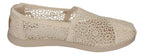 TOMS Damen Espadrilles ALPARGATA PLUS 10021570 natural moroccan crochet