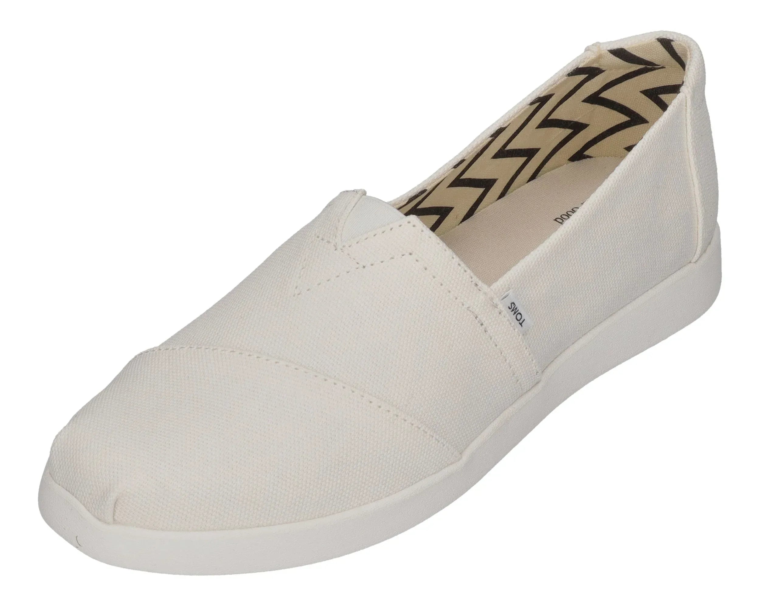 TOMS Damen Espadrilles ALPARGATA PLUS 10021577 white recycled cotton