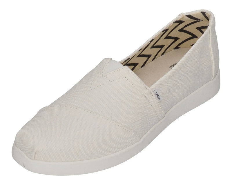 TOMS Damen Espadrilles ALPARGATA PLUS 10021577 white recycled cotton