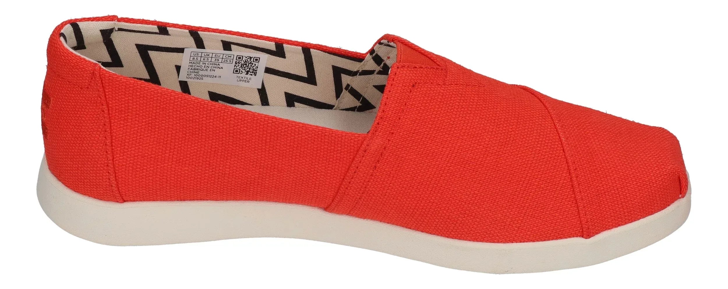 TOMS Damenschuhe ALPARGATA PLUS 10021925 flame heritage
