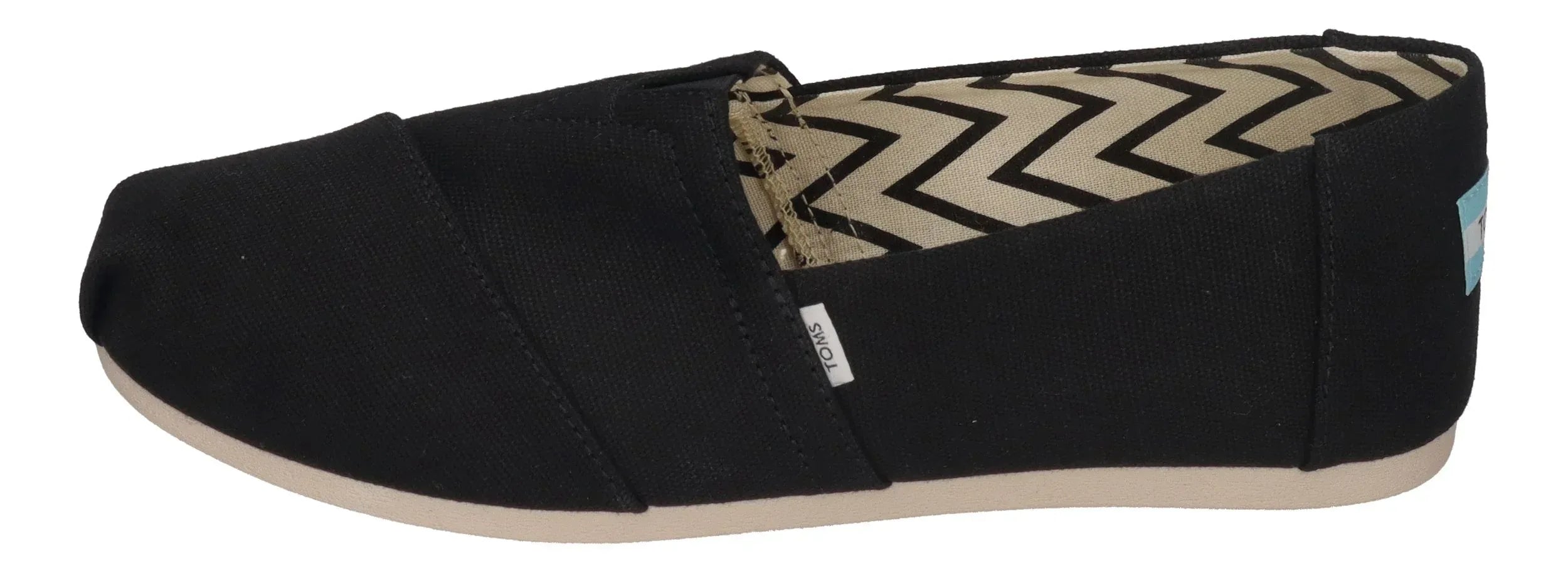 TOMS Damenschuhe - ALPARGATA WIDE 10018284 - black white