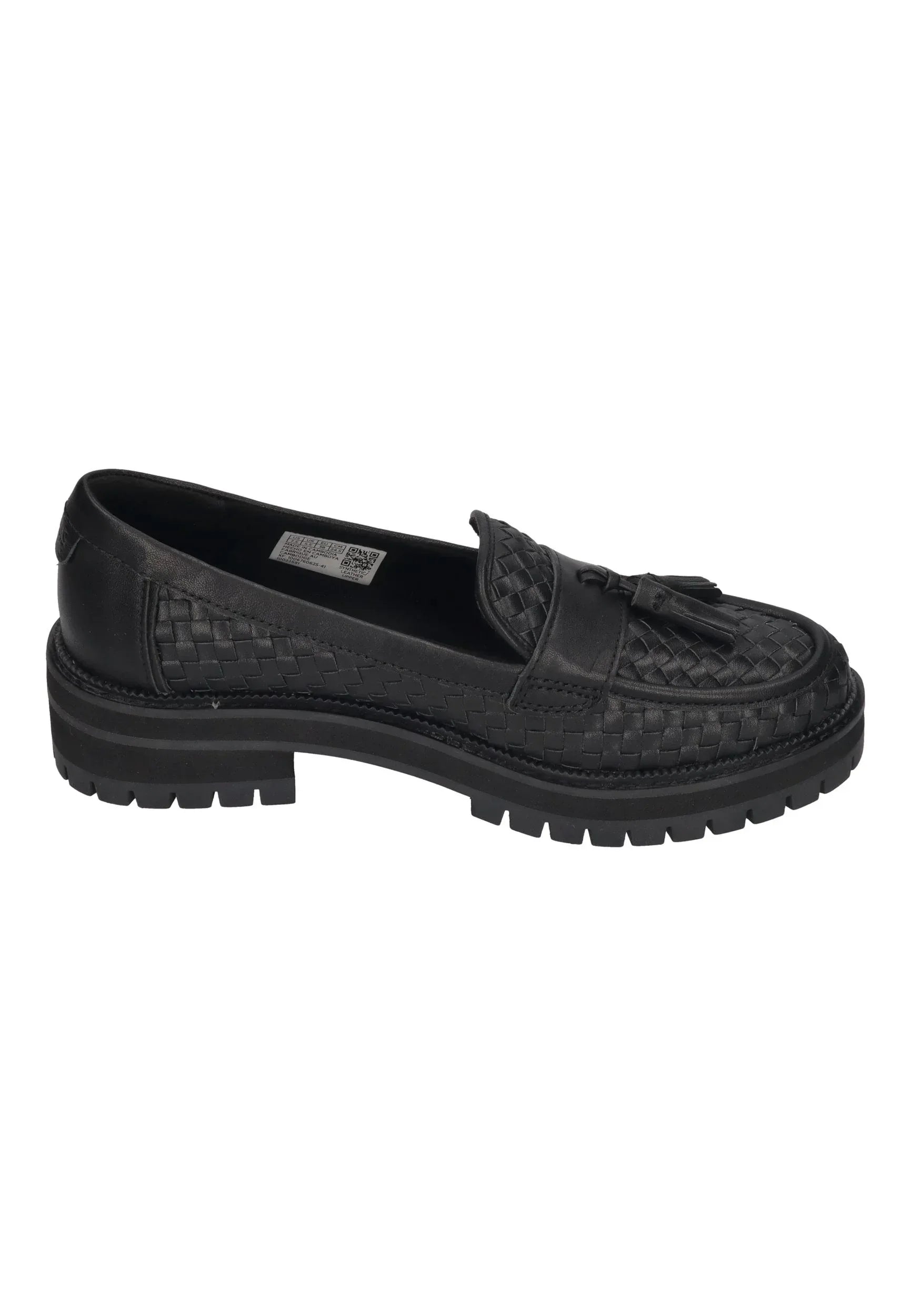 TOMS Damenschuhe CARA WOVEN LOAFER 10022591 black – Halbschuh - ["gid://shopify/Metaobject/214298460489"] | shoedeal – Bild 4