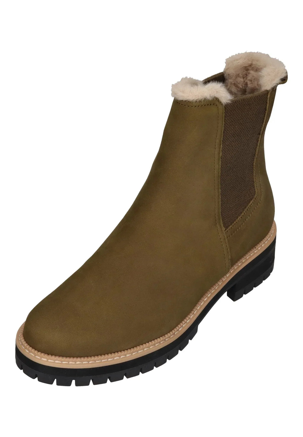 TOMS Damen Winter Chelseaboots BENNET FAUX WR 10022757 military olive – Chelseaboots - Grün | Jetzt bei shoedealo.shop entdecken
