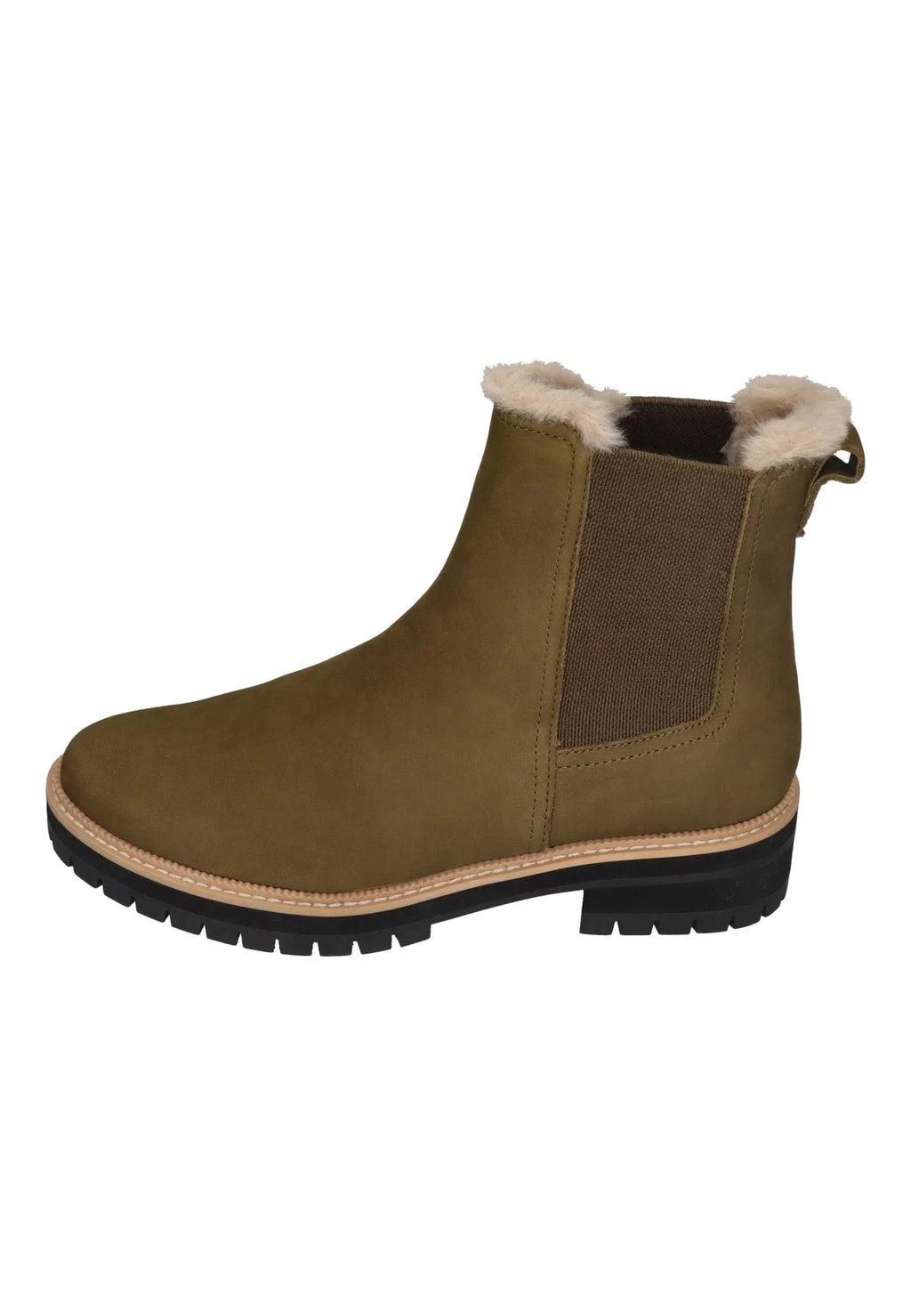 TOMS Damen Winter Chelseaboots BENNET FAUX WR 10022757 military olive – Chelseaboots - Grün | Jetzt bei shoedealo.shop  – Bild 2