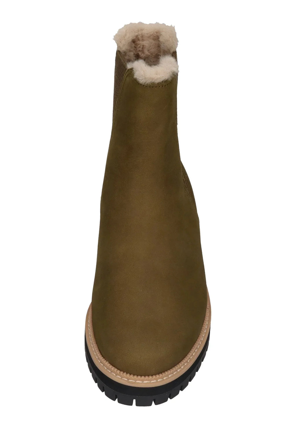 TOMS Damen Winter Chelseaboots BENNET FAUX WR 10022757 military olive – Chelseaboots - Grün | Jetzt bei shoedealo.shop  – Bild 3