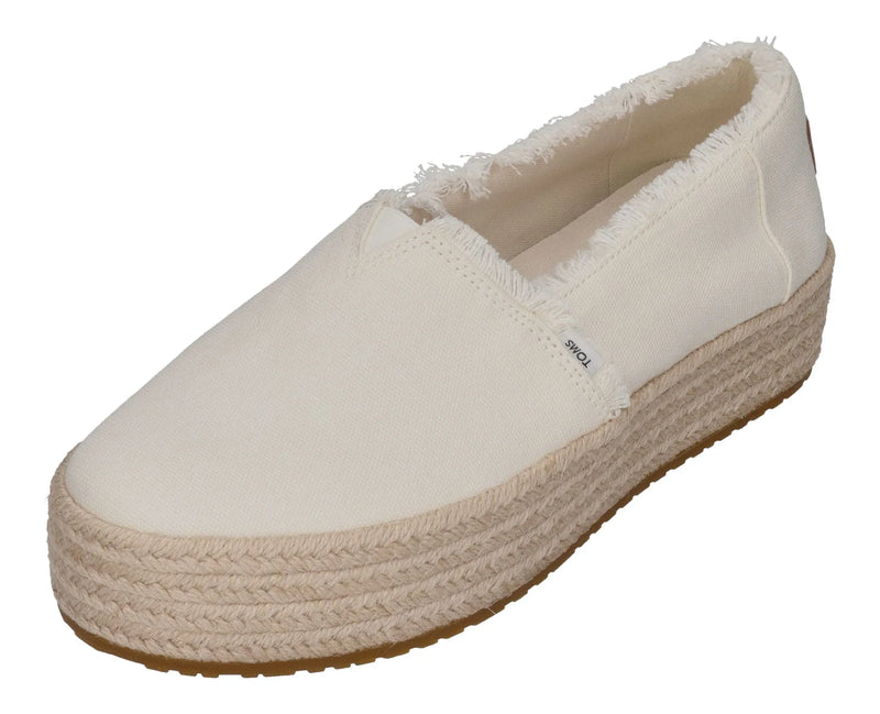 TOMS Damen Espadrilles VALENCIA 10019820 white