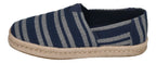 TOMS Herren - ALPARGATA ROPE 2.0 10021906 - navy beach stripe
