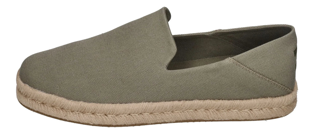 TOMS Herren Espadrilles SANTIAGO 10020071 vetiver grey