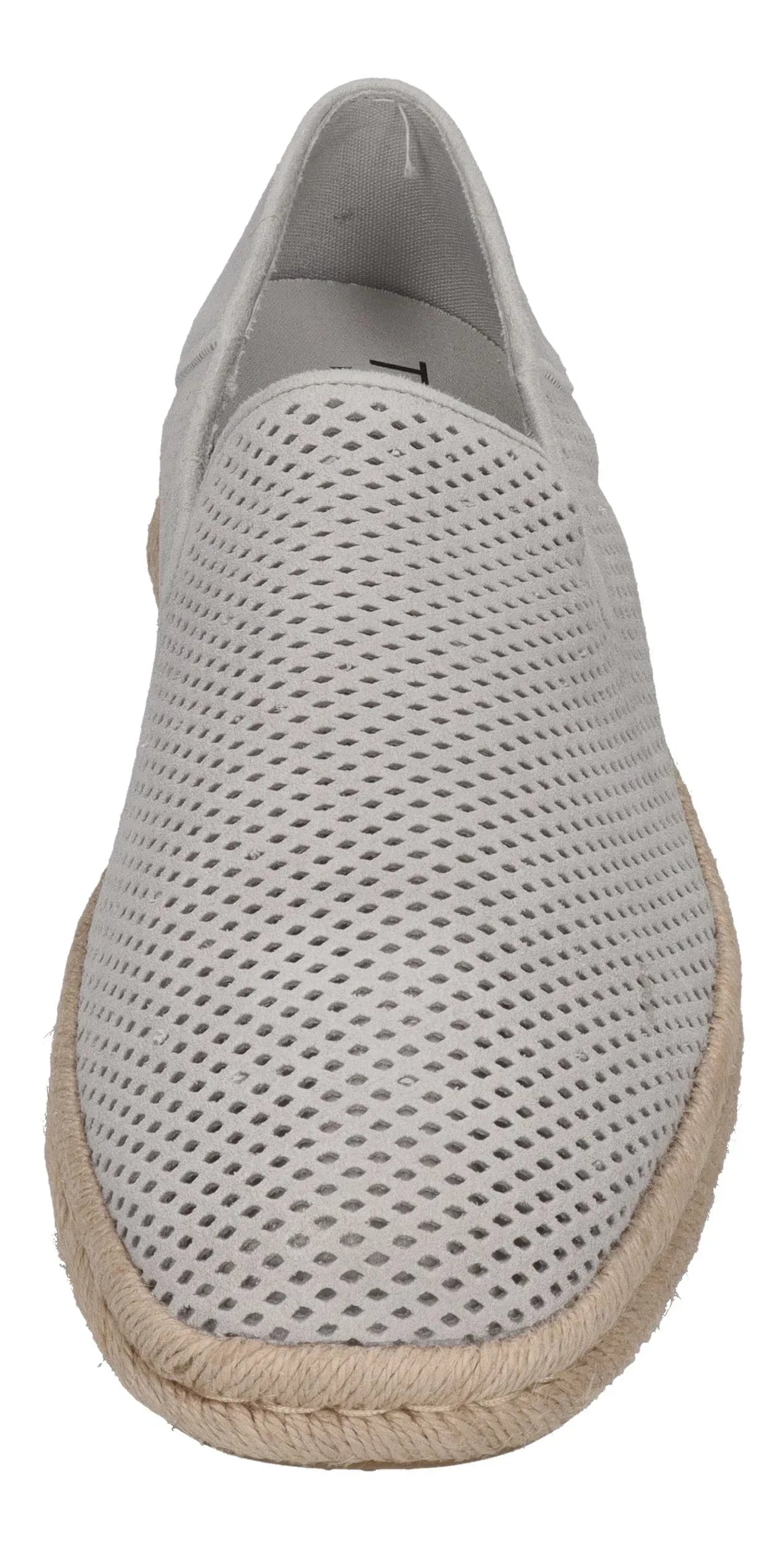 TOMS Herren Espadrilles SANTIAGO 10021893 - light grey dp suede