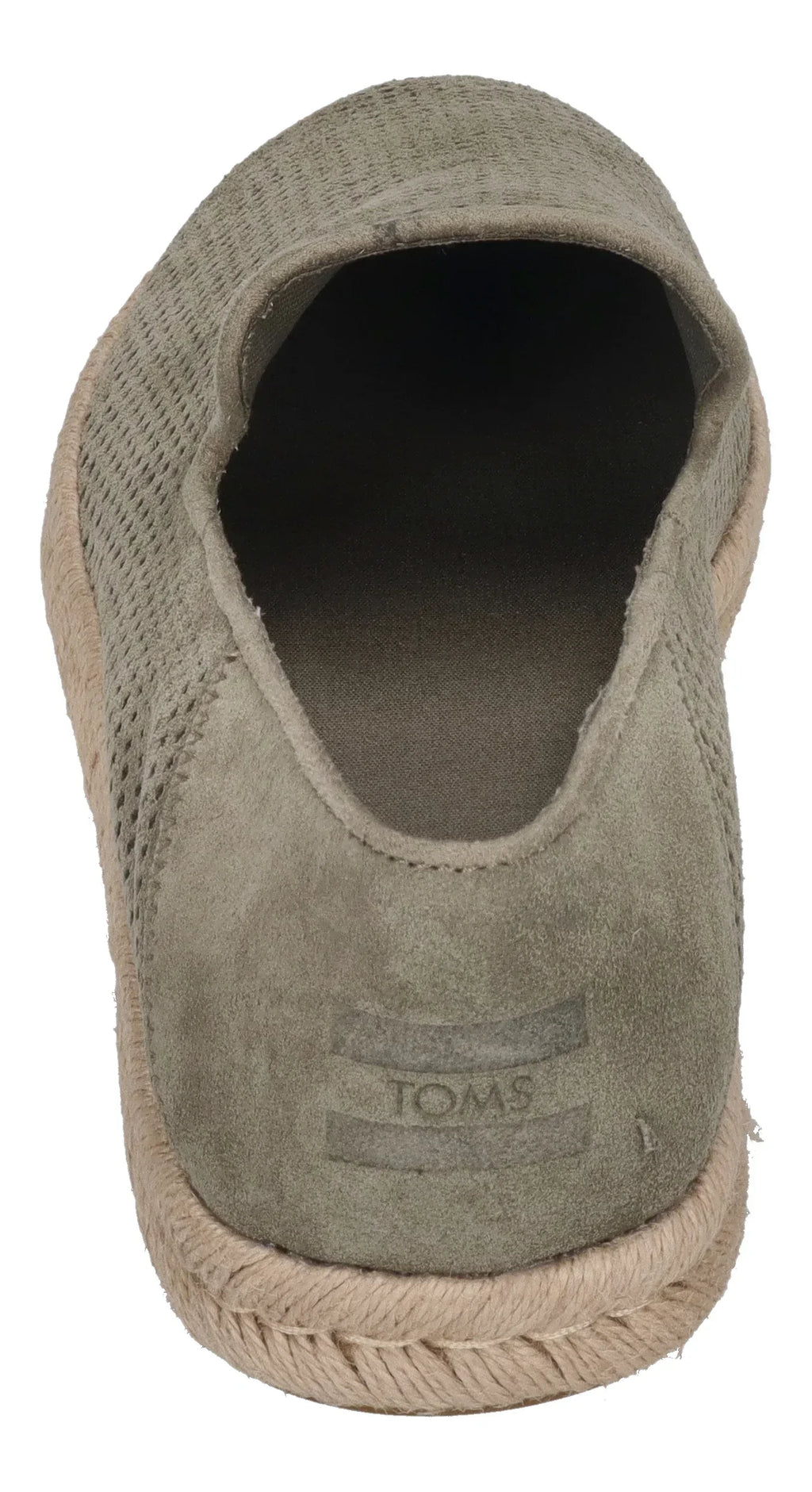 TOMS Herren Espadrilles SANTIAGO 10022203 - vetiver grey dp suede