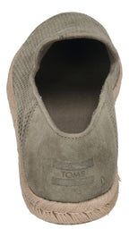 TOMS Herren Espadrilles SANTIAGO 10022203 - vetiver grey dp suede