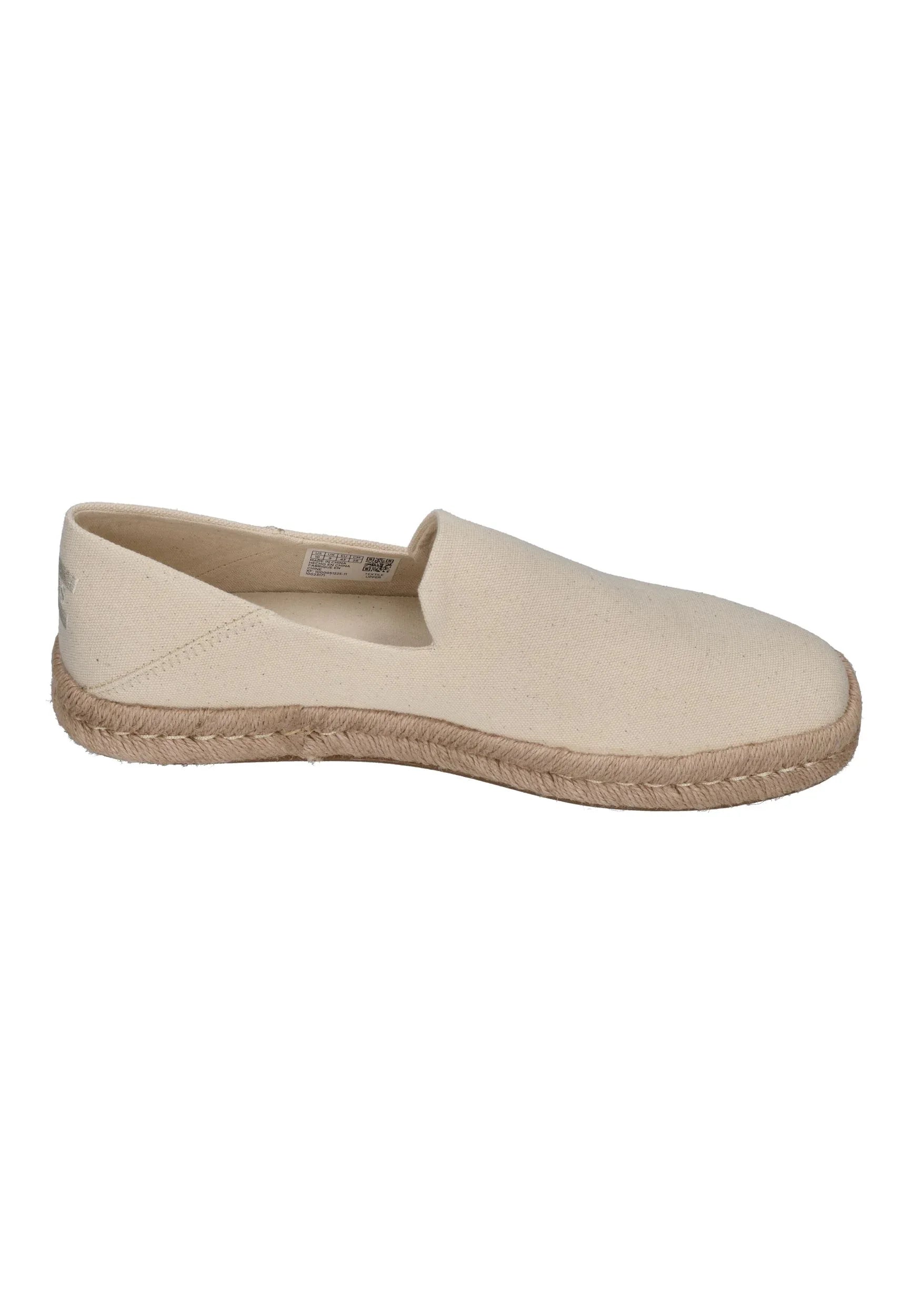 TOMS Herren Espadrilles SANTIAGO 10023171 natural undyed recycled