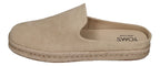 TOMS Herren Espadrilles SANTIAGO MULE 10021846 almond suede