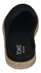 TOMS Herren Espadrilles SANTIAGO MULE 10021892 - black dp suede