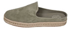 TOMS Herren Espadrilles SANTIAGO MULE 10021897 vetiver grey suede