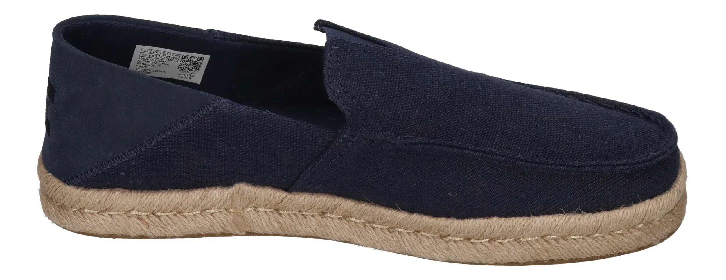 TOMS Herren Espadrilles ALONSO LOAFER ROPE 10020889 navy heritage