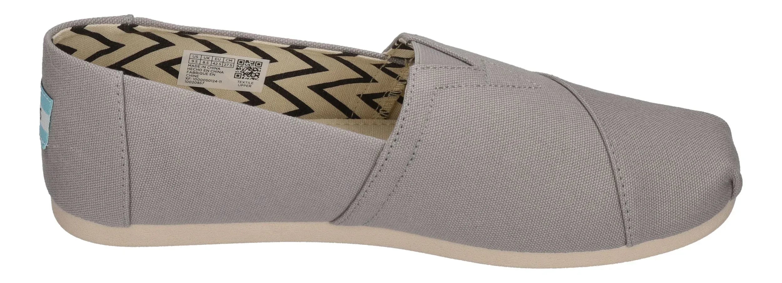 TOMS Herrenschuhe - ALPARGATA 10020857 - drizzle grey