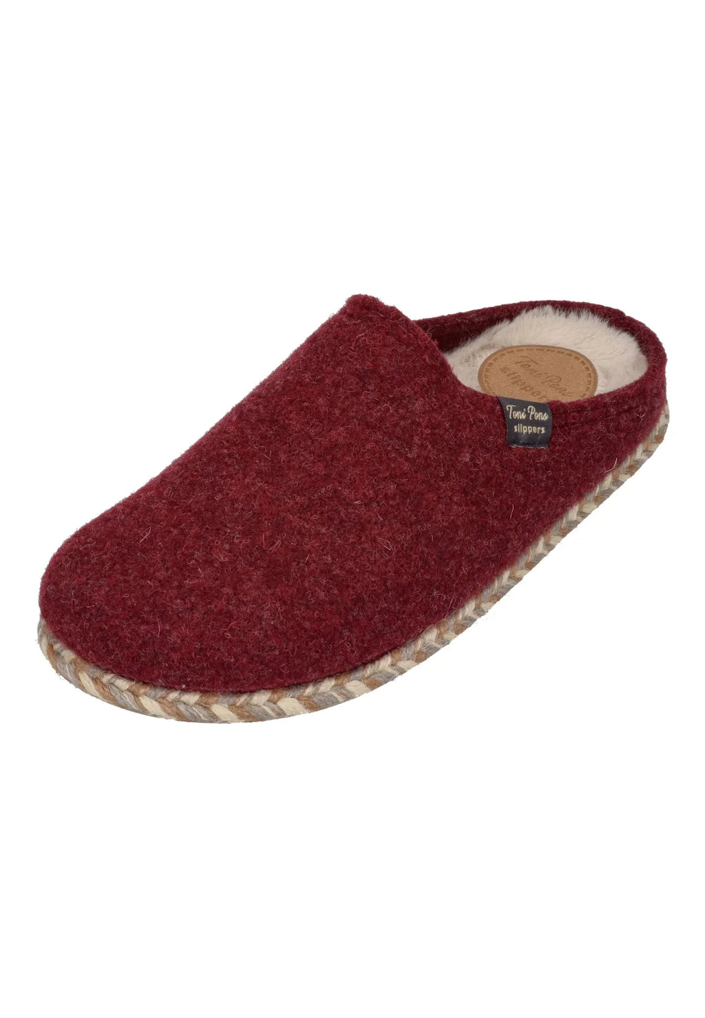 TONI PONS Damenschuhe Hausschuhe DELI-FP-VI burgundy – Hausschuh | Jetzt bei shoedealo.shop entdecken!