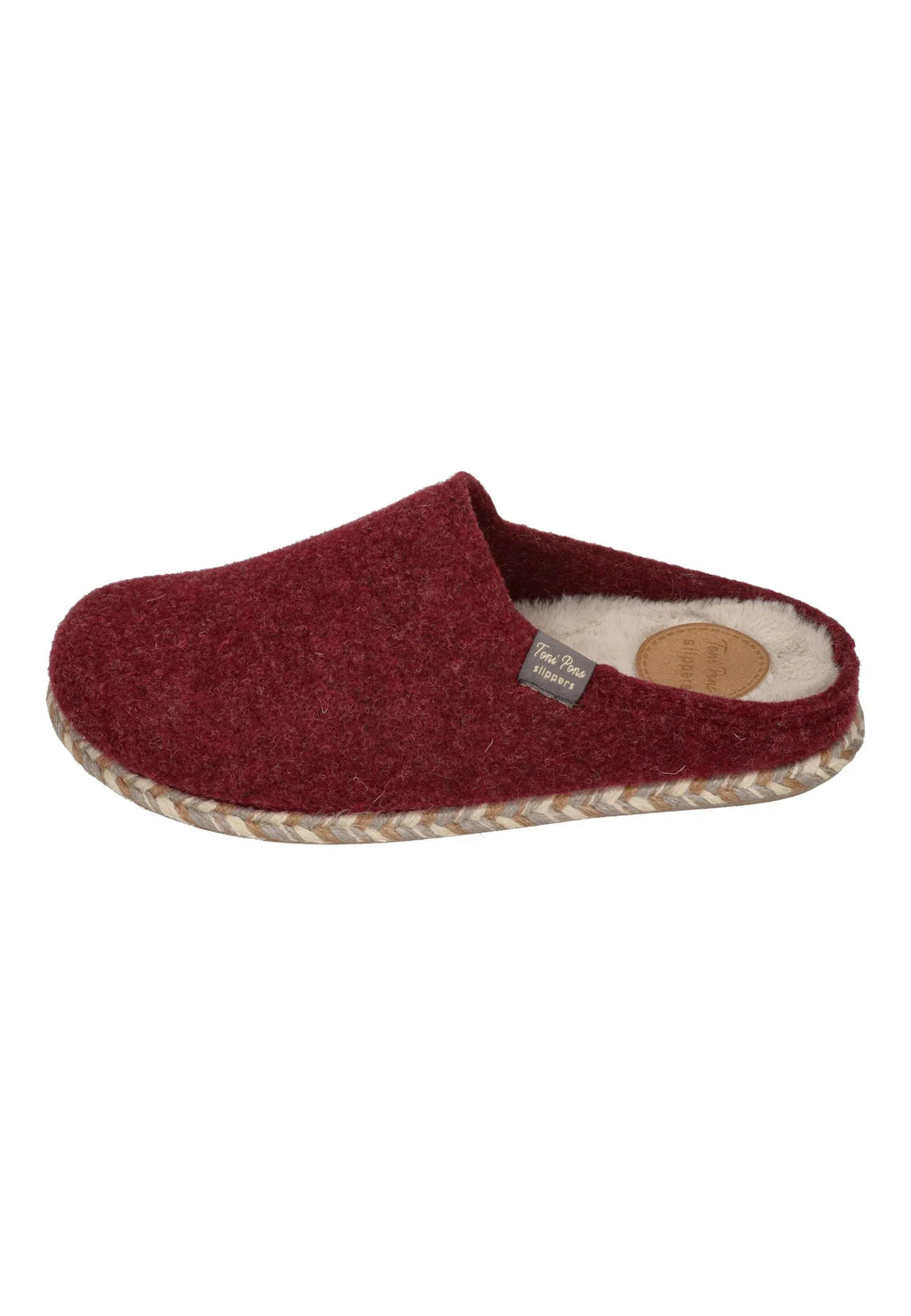 TONI PONS Damenschuhe Hausschuhe DELI-FP-VI burgundy – Hausschuh | Jetzt bei shoedealo.shop entdecken! – Bild 2