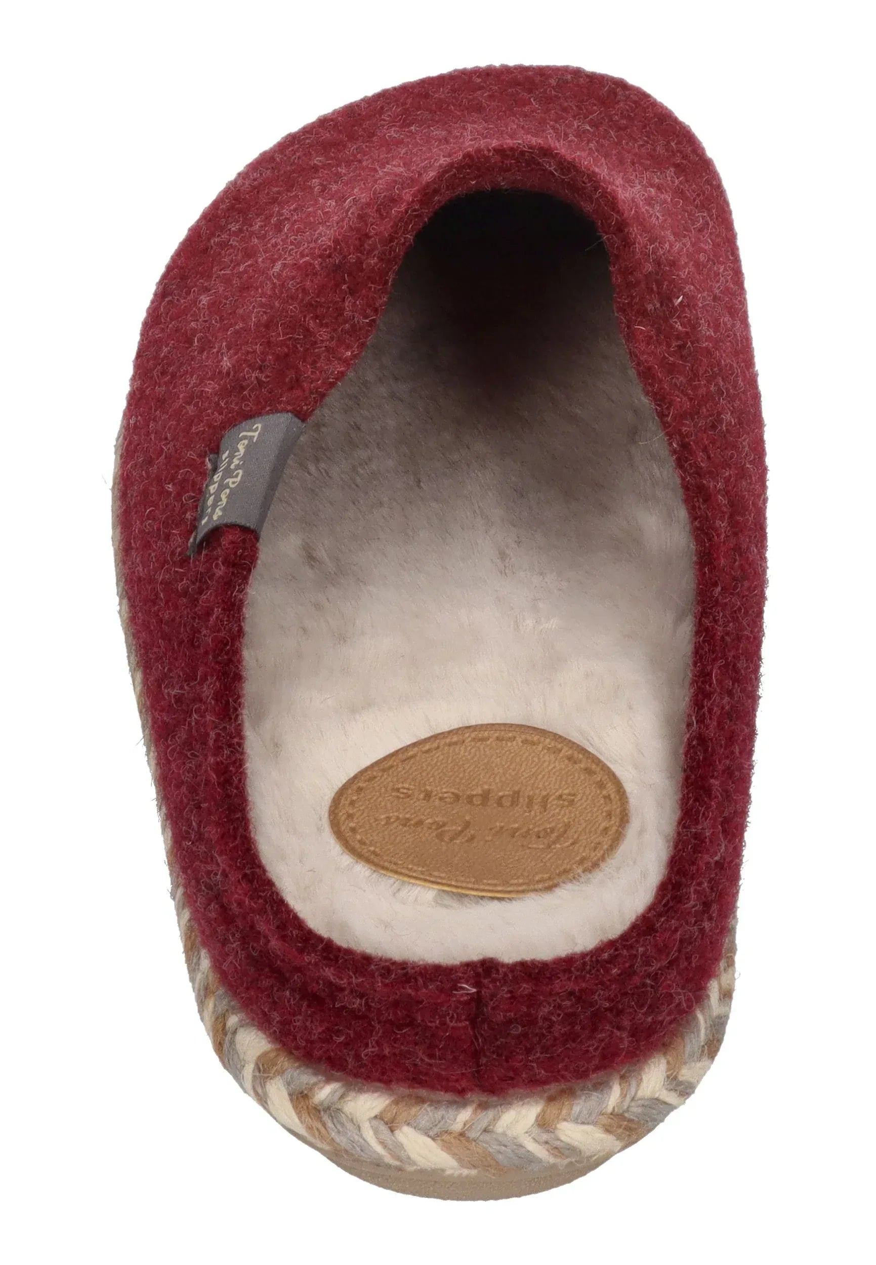 TONI PONS Damenschuhe Hausschuhe DELI-FP-VI burgundy – Hausschuh | Jetzt bei shoedealo.shop entdecken! – Bild 5