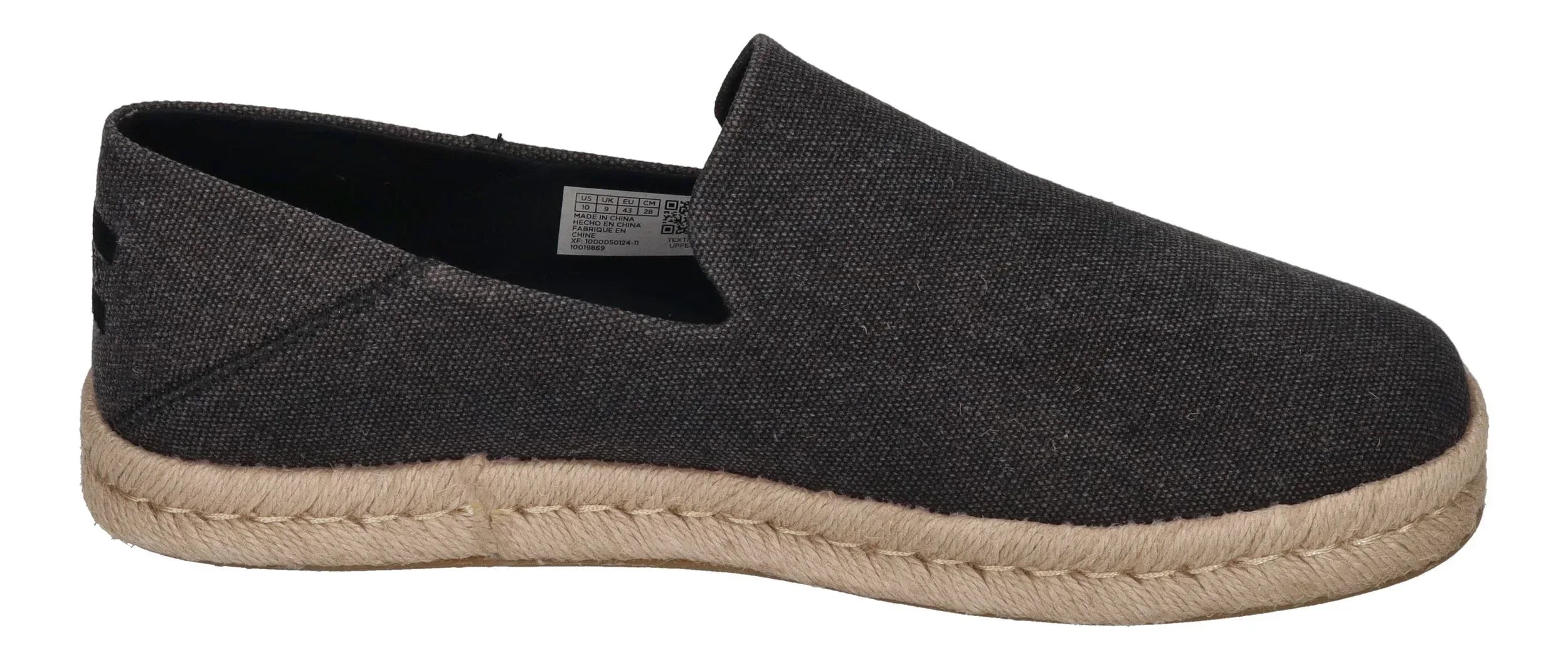 TOMS Herren Espadrilles SANTIAGO 10019869 black