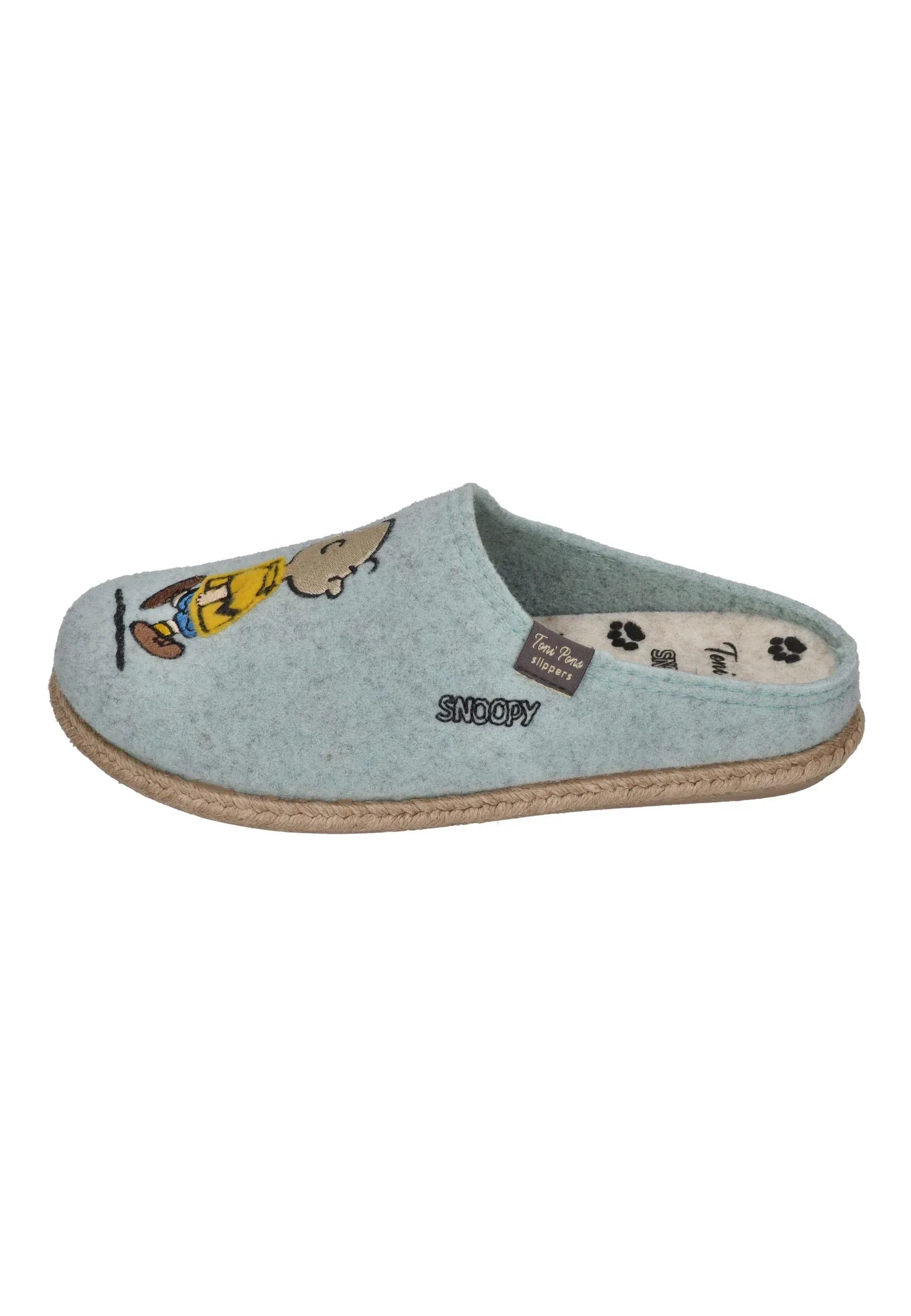 TONI PONS X SNOOPY Damenschuhe Hausschuhe SNOOPY CEL