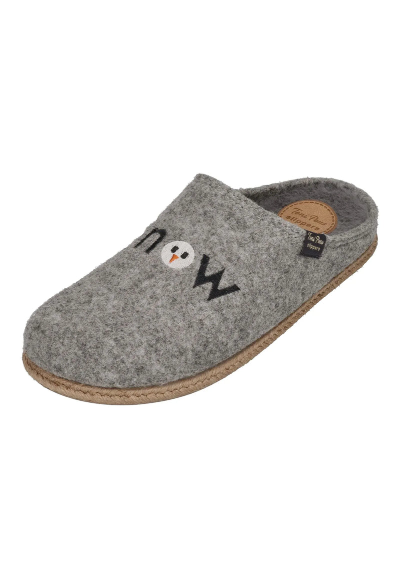 TONI PONS Herrenschuhe Hausschuhe TOBI-EF - SNOW – Hausschuh - Grau | Jetzt bei shoedealo.shop entdecken!