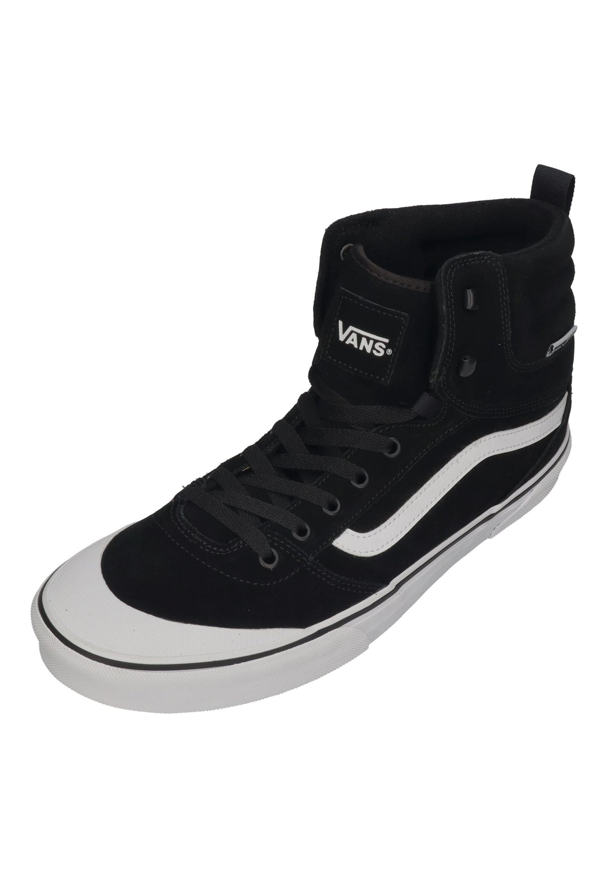 VANS Herren Sneakers ASHWOOD HI VansGuard Suede Canvas black white