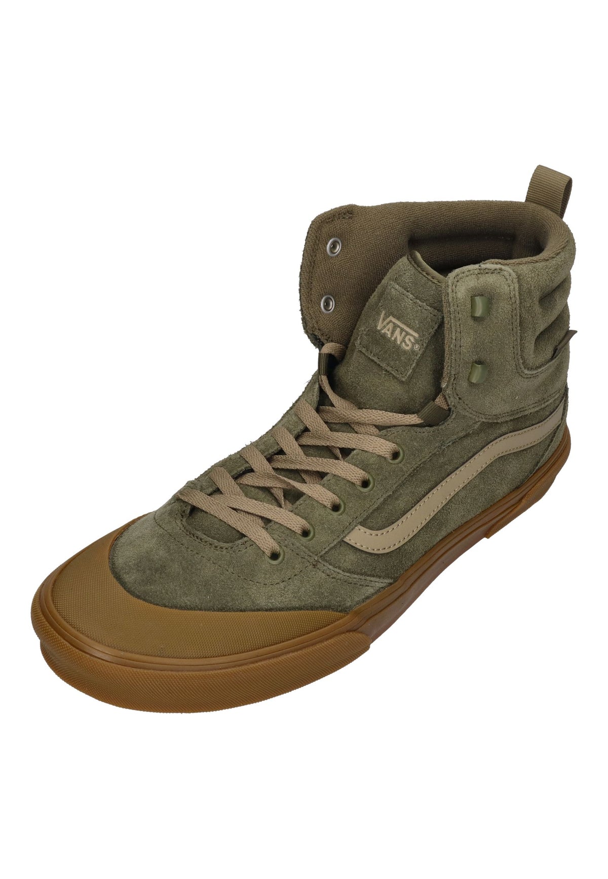 VANS Herren Sneakers ASHWOOD HI VansGuard Suede Canvas mossy olive