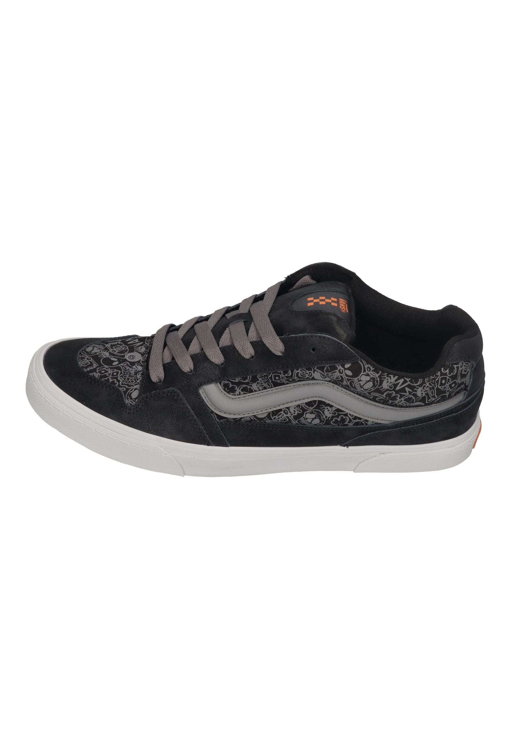 VANS Herren Sneakers CALDRONE Skate Doodle black orange