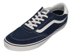 VANS in Übergrößen - BROOKLYN LS Suede/Canvas - dress blues