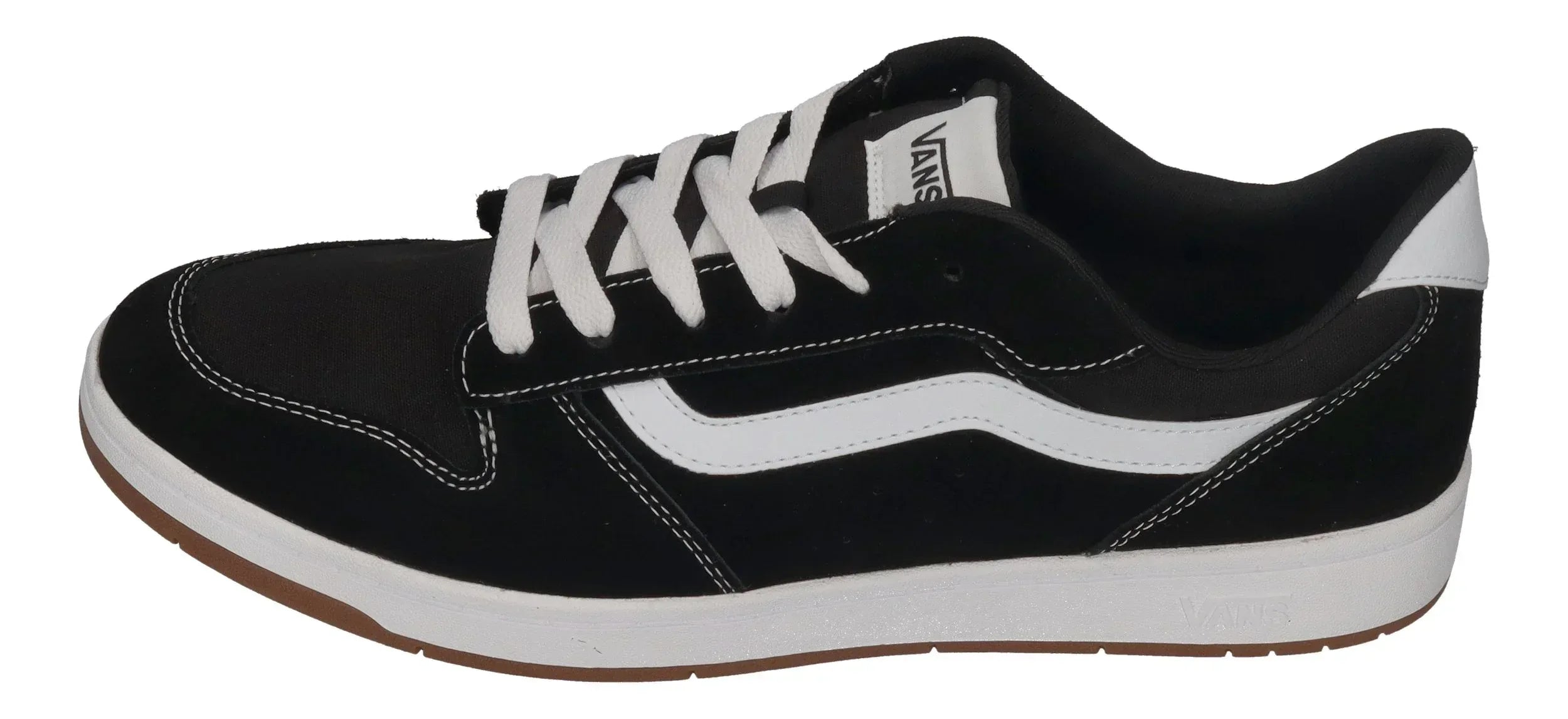VANS in Übergrößen RYLAND LS Suede Canvas Black White