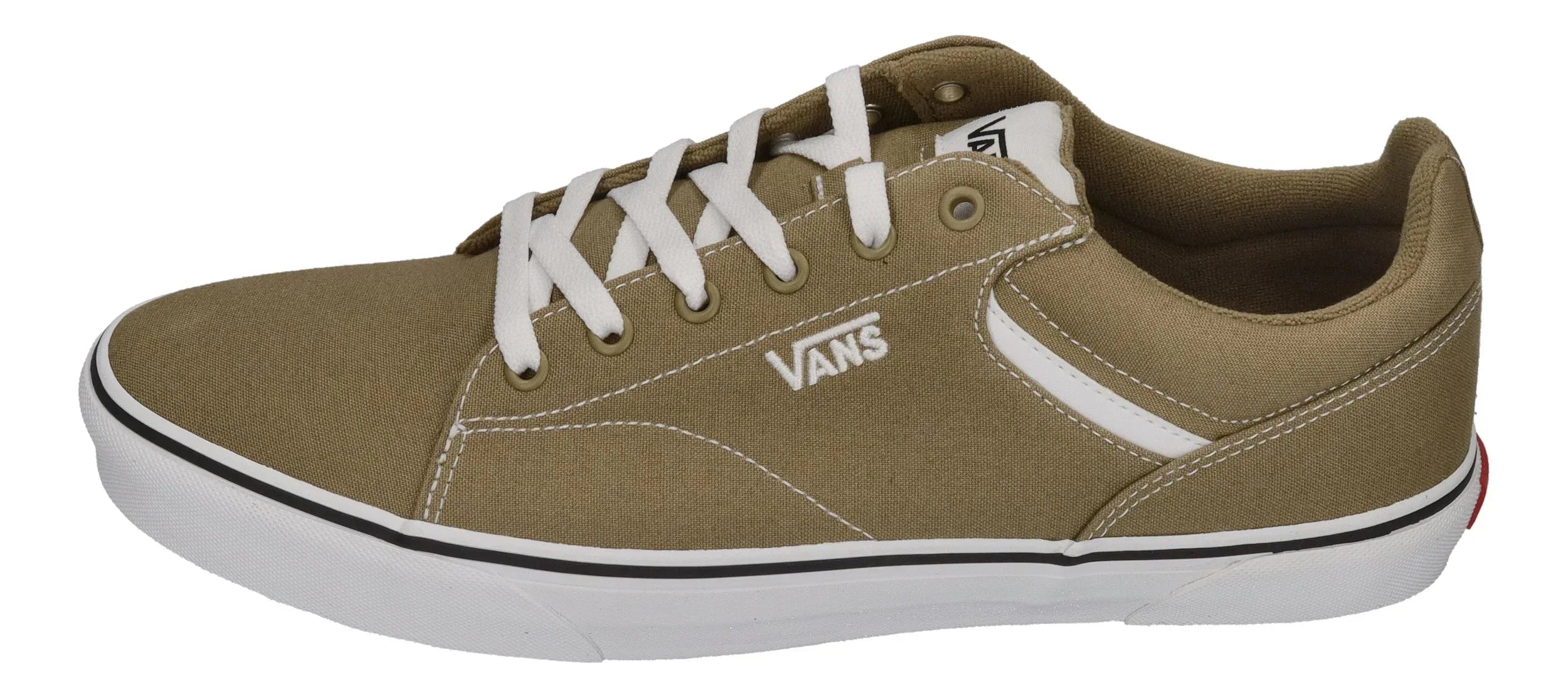 VANS in Übergrößen Skater SELDAN CANVAS olive white – Sneakers – Bild 2