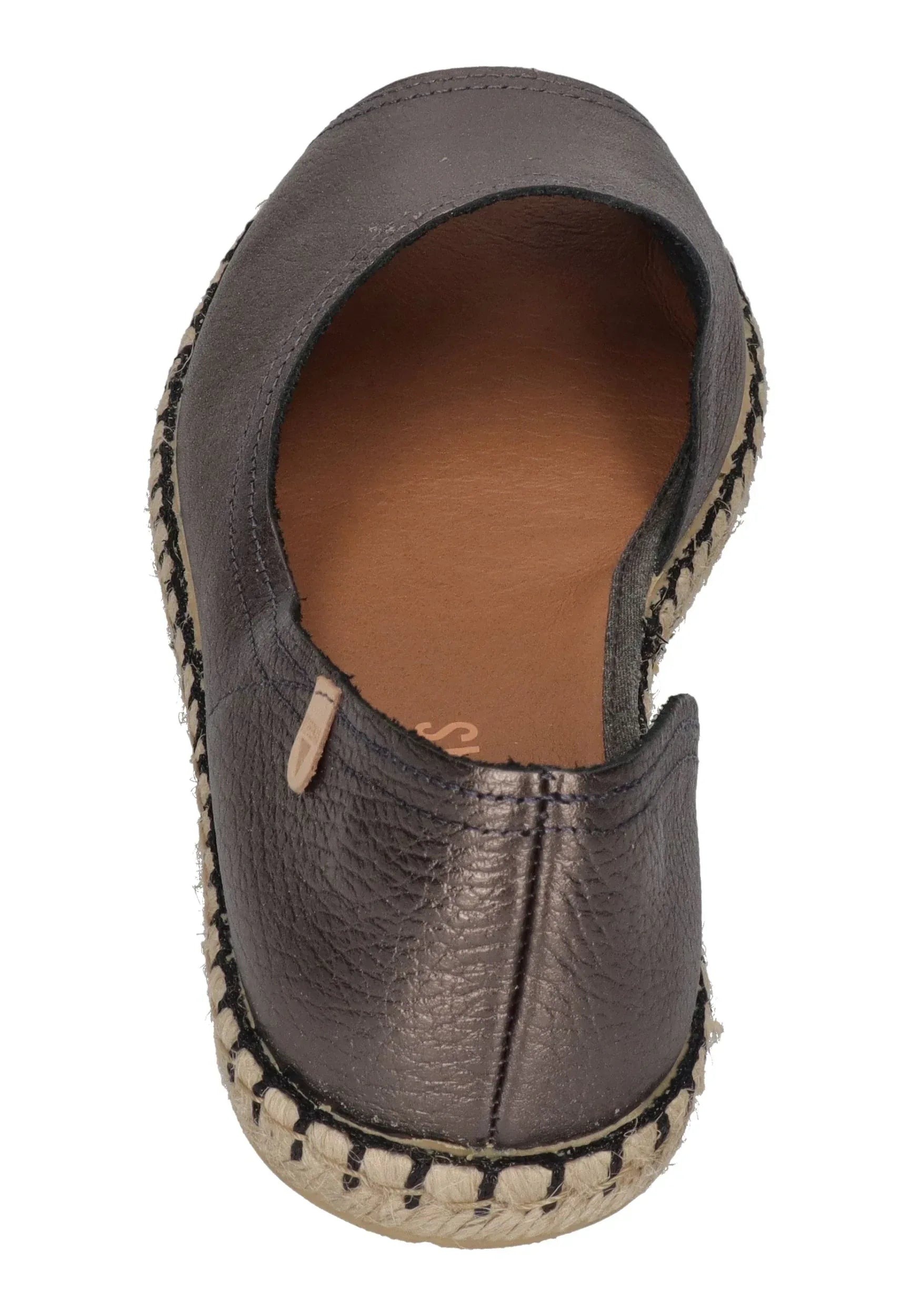 VERBENAS Damen Espadrilles CRUZ nucleo metal gal plomo