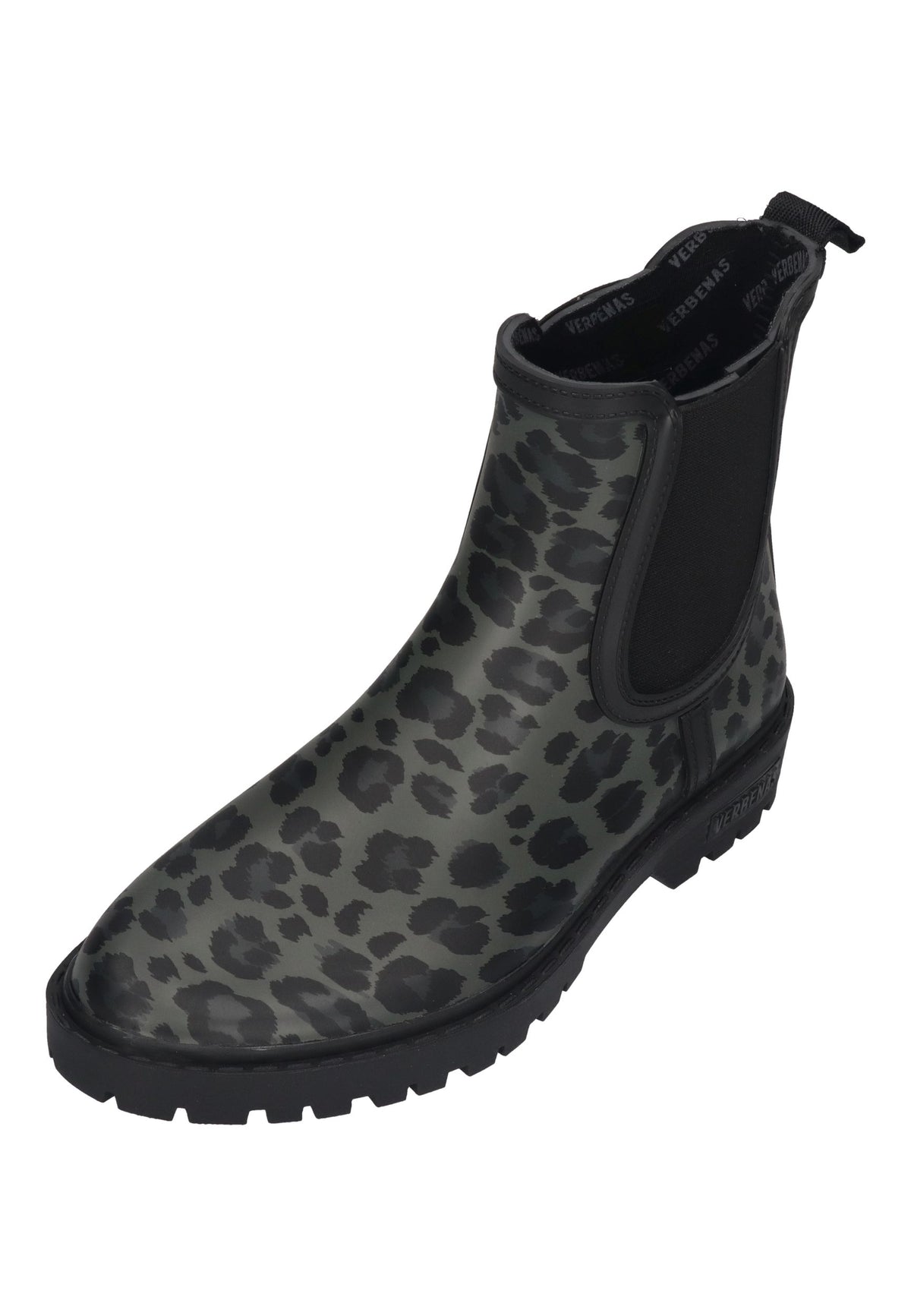 VERBENAS Damen Gummistiefel - GAUDI SMOOTH ANIMAL black leo