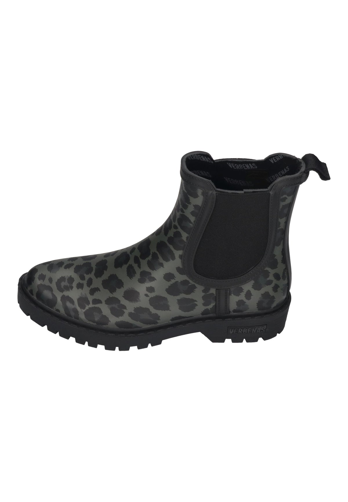 VERBENAS Damen Gummistiefel - GAUDI SMOOTH ANIMAL black leo